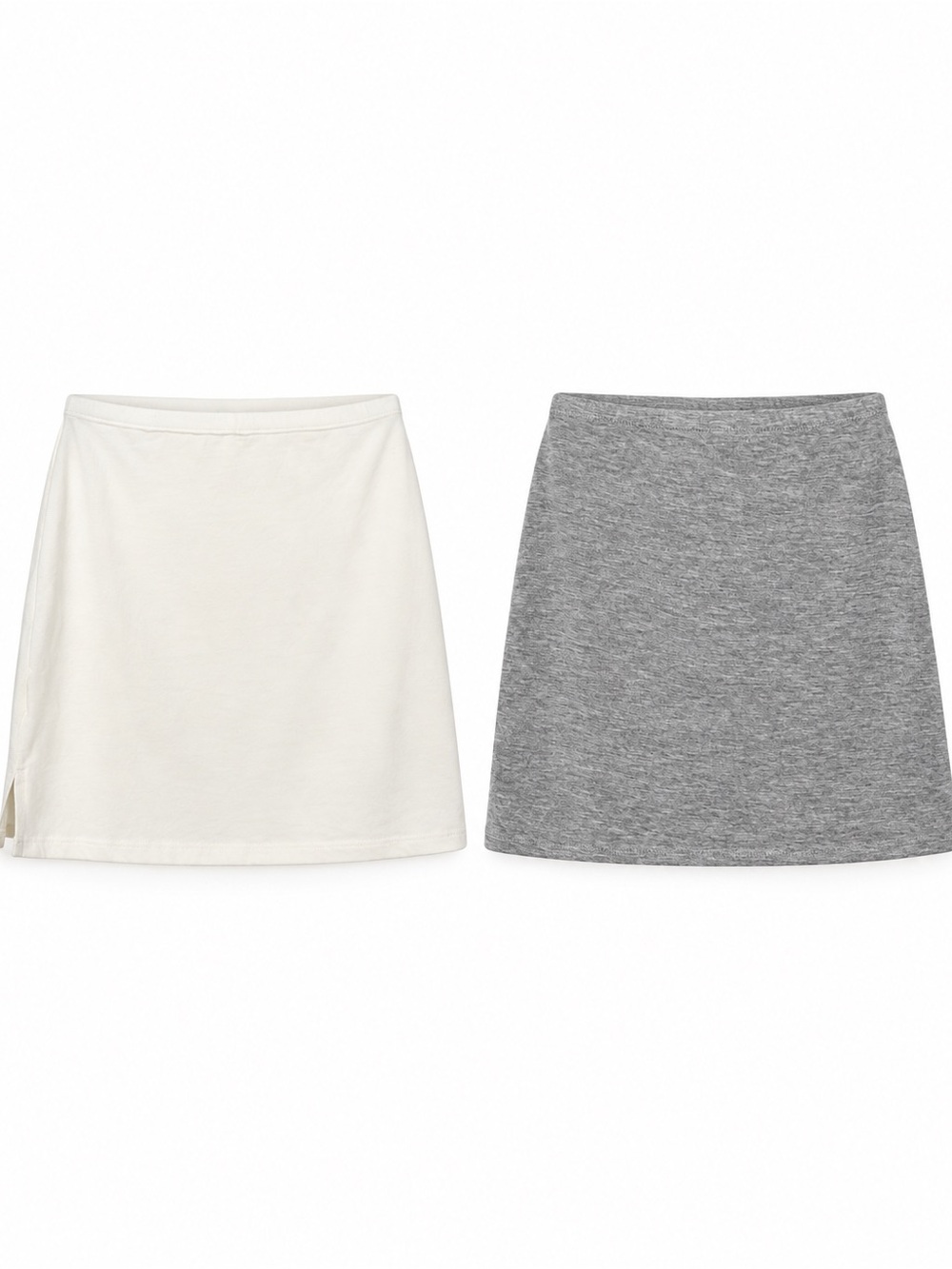 🆓 2 Stretchy Mini Skirts with Shorts